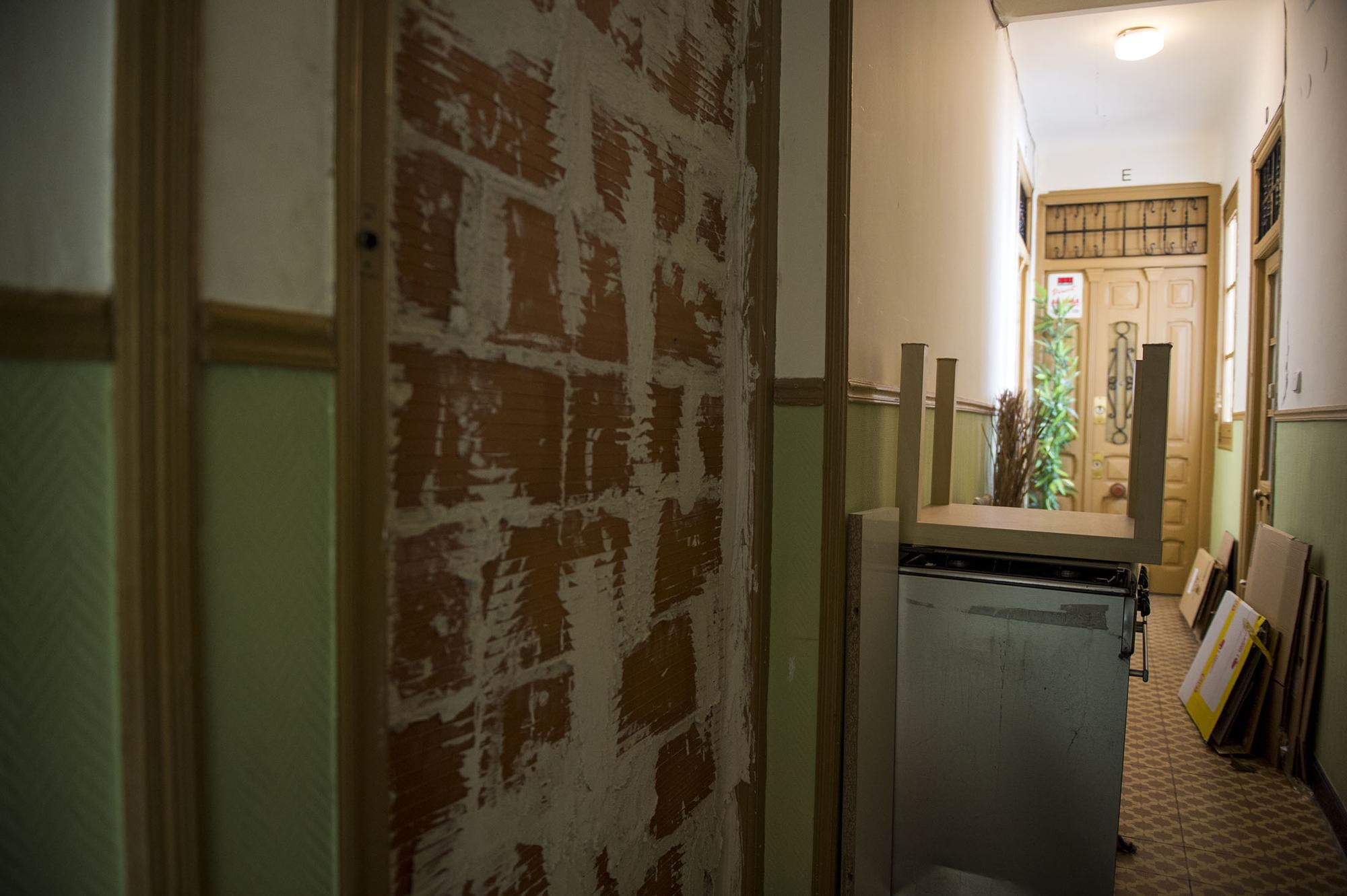 Argumosa 11 especulación gentrificación puerta tapiada